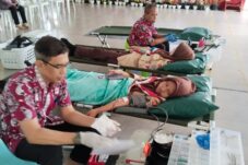 Peringati HUT Dan HPN, PWI Lamongan Gelar Donor darah