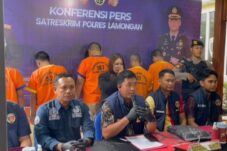 Satreskrim Polres Lamongan Tangkap 5 Pelaku Curanmor Dengan 18 TKP 1 IMG 20250124 140101