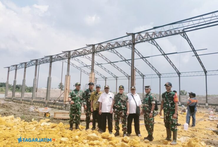 KDKMP Lamongan Dipercepat, Korem 082 Pastikan Progres di Tikung