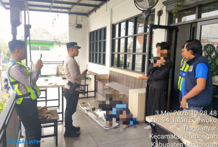 Pengunjung Cafe di Lamongan Meninggal Mendadak, Polres Lamongan Lakukan Penyelidikan